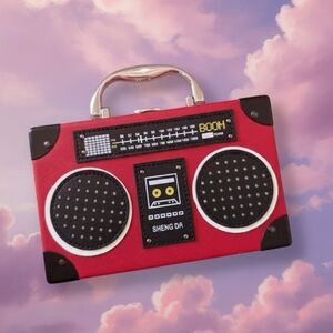Boombox Speaker Mini Purse